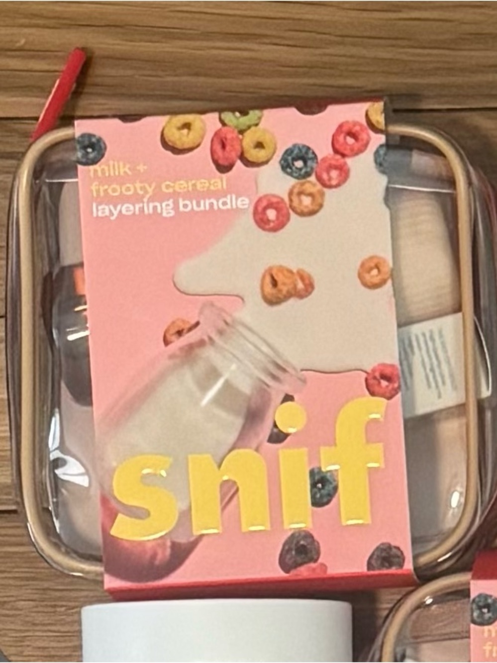 snif Milk + Frooty Cereal Layering Bundle